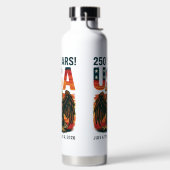 VS 250 jaar – Patriottische Bald Eagle 4 juli 2026 Waterfles (Links)