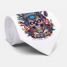 VS 250 Jaar Patriottische Schedel 4 Juli