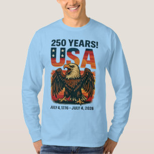 VS 250 jaar – Patriottische Zeearend 4 juli 2026 T-shirt