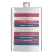 VS 250 jaar semi-quincentennial patriottische stre Flacon (Voorkant)