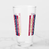 VS 250 jaar semi-quincentennial patriottische stre Glas (Links)