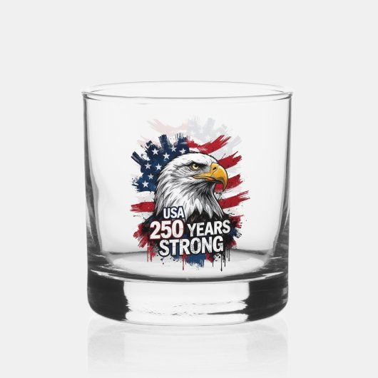 VS 250 jaar sterk  Whisky Glas (Voorkant)