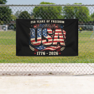 VS 250 Jaar Vrijheid   1776–2026 Patriot Spandoek