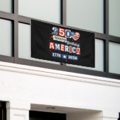 VS 250 Jaar Vrijheid | 1776–2026 Patriot Spandoek (Buitenkant Gebouw)