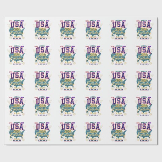 VS 250 JAAR VRIJHEID CADEAUPAPIER (Vlak)