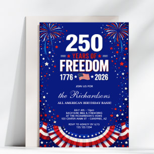VS 250 Jaar Vrijheid Familie Feest  Kaart