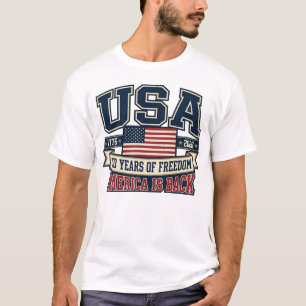 VS 250 Jaar Vrijheid Heren Patriottisch Amerika T-shirt