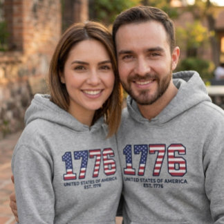 VS 250-jarig jubileum 1776 Vintage Amerikaanse vla Hoodie