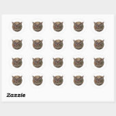 VS 250 JARIG JUBILEUM RONDE STICKER (Vel)