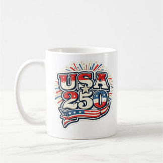 VS 250-jarig Jubileum Sticker – Patriotisch 1776-2 Koffiemok