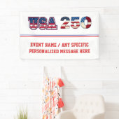 VS 250 Patriottische Sjabloon Spandoek (Insitu)