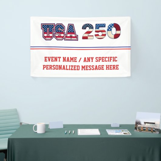 VS 250 Patriottische Sjabloon Spandoek (Beurs)