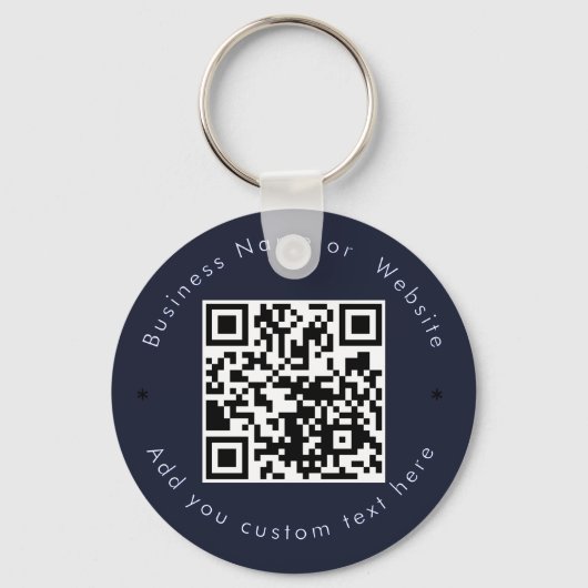 VS 250e Bedrijfs QR-code Sleutelhanger (Achterkant)