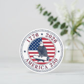 VS 250e verjaardag 1776-2026 Kaart (Staand voorkant)