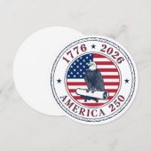 VS 250e verjaardag 1776-2026 Kaart (Voorkant / Achterkant)