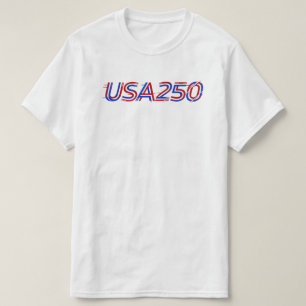 VS 250e verjaardag 1776-2026 Patriottisch Amerikaa T-shirt