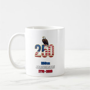 VS 250e verjaardag 1776-2026 Semiquincentennial Koffiemok