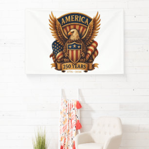 VS 250e verjaardag 1776-2026 Spandoek