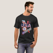 VS 250e verjaardag 4 juli T-shirt (Voorkant volledig)