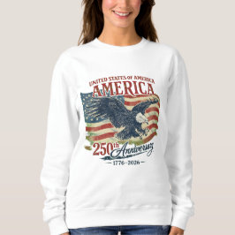 VS 250e verjaardag Adelaar Vlag Amerika Trui