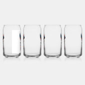 VS 250e verjaardag  Blikvorm Glas (Links)