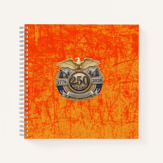VS 250e verjaardag Notitieboek (Voorkant)