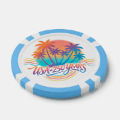 VS 250e verjaardag Palmboom Poker Chips (Enkel)