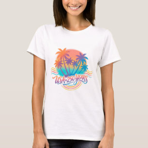 VS 250e verjaardag Palmboom T-shirt