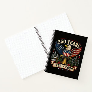 VS 250e verjaardag Patriotische Kerst Egel Notitieboek