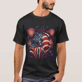 VS 250e Verjaardag Patriotische Vuurwerkshow T-shirt