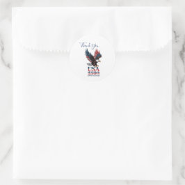 VS 250e verjaardag Ronde Sticker