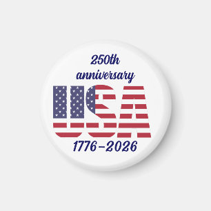 VS 250e verjaardag Semiquincentennial 1776–2026 Magneet