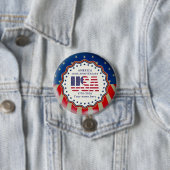 VS 250e verjaardag Semiquincentennial 1776–2026 Ronde Button 7,6 Cm (In situ)
