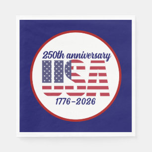 VS 250e verjaardag Semiquincentennial 1776–2026 Servet