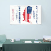 VS 250e verjaardag Semiquincentennial Patriottisch Spandoek (Beurs)