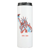 VS 250e Verjaardag Semiquincentennial Patriottisch Thermosbeker (Achterkant)