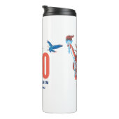 VS 250e Verjaardag Semiquincentennial Patriottisch Thermosbeker (Geroteerd rechts)