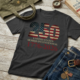 VS 250e verjaardag Semiquincentennial T-shirt