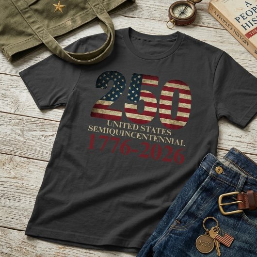 VS 250e verjaardag Semiquincentennial T-shirt