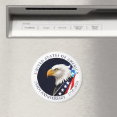 VS 250e verjaardag Steelaar Patriottisch  Magneet (Insitu (Vaatwasser))