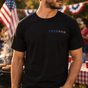 VS 250e Verjaardag Vintage Adelaar 1776-2026 T-shirt