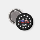 VS 250e verjaardag vrijheid Magneet (Voorkant / Achterkant)