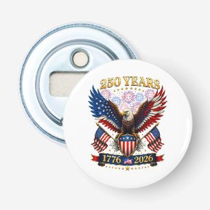 VS 250ste verjaardag 1776-2026 Button Flesopener