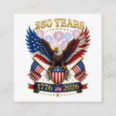 VS 250ste verjaardag 1776-2026 Informatiekaartje (Voorkant)