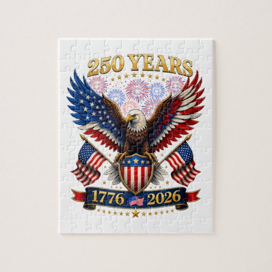 VS 250ste verjaardag 1776-2026 Legpuzzel (Verticaal)