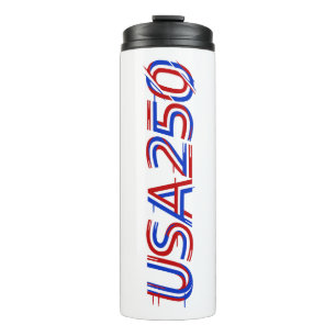 VS 250ste verjaardag 1776-2026 Patriottisch Amerik Thermosbeker