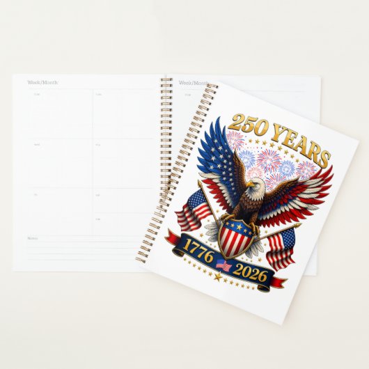VS 250ste verjaardag 1776-2026 Planner (Display)