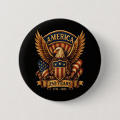 VS 250ste verjaardag 1776-2026 Ronde Button 5,7 Cm (Voorkant)