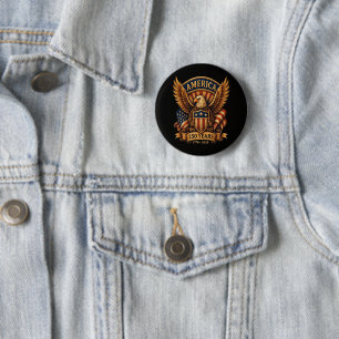 VS 250ste verjaardag 1776-2026 Ronde Button 5,7 Cm