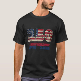 VS 250ste verjaardag - Amerikaans patriottisch cad T-shirt